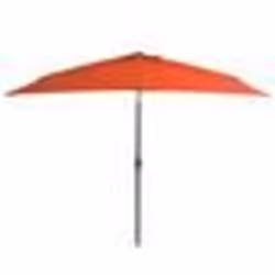 vidaXL Parasol d'extérieur avec mât en métal 300x200 cm terre cuite - TU
