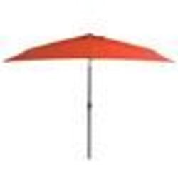 vidaXL Parasol d'extérieur avec mât en métal 300x200 cm terre cuite - TU