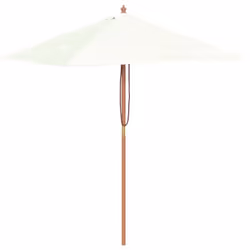 Cet élégant parasol est parfait pour créer de l'ombre et vous protéger des rayons UV nocifs. Fabriquée en polyester anti-UV e ...