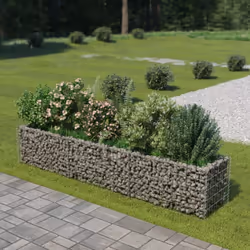 Description générale Notre lit surélevé en gabion est une solution élégante et pratique pour créer des bordures solides pour ...