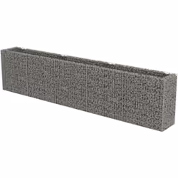 Notre lit surélevé en gabion est un moyen pratique de créer une bordure solide et élégante pour un parterre de fleurs ou de p ...