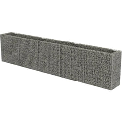 Vidaxl - Lit surélevé à gabion Acier galvanisé 450x50x100 cm