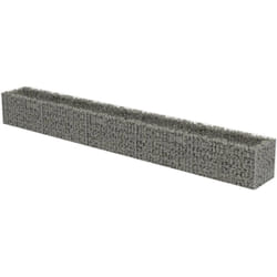Vidaxl - Lit surélevé à gabion Acier galvanisé 450x50x50 cm