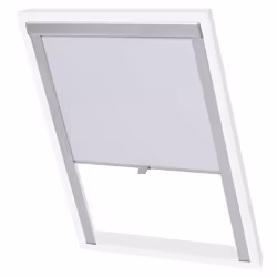 vidaXL Store occultant roulant Blanc MK04