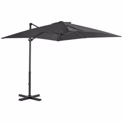 Cet élégant parasol suspendu est parfait pour créer de l'ombre et vous protéger des rayons UV nocifs. Fabriquée en polyester ...