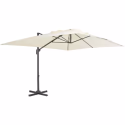 Cet élégant parasol suspendu est parfait pour créer de l'ombre et vous protéger des rayons UV nocifs. Fabriquée en polyester ...