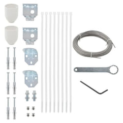 vidaXL Ensemble d'accessoires pour écran de balcon 29 pcs - TU
