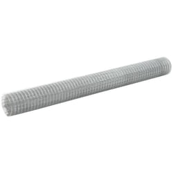 Vidaxl - Grillage pour volière Acier galvanisé 10x1,5 m Argenté