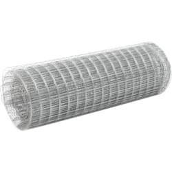 Vidaxl - Grillage pour volière acier galvanisé 25x0,5 m argenté