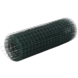 Vidaxl - Grillage acier avec revêtement en pvc 10x0,5 m vert