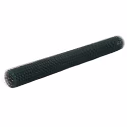 vidaXL Grillage acier avec revêtement en PVC 10x1,5 m vert - TU