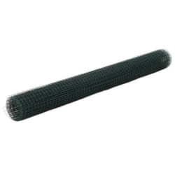 vidaXL Grillage acier avec revêtement en PVC 10x1,5 m vert - TU