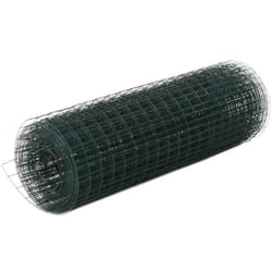 Vidaxl - Grillage acier avec revêtement en pvc 25x0,5 m vert