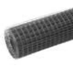 vidaXL Grillage acier avec revêtement en PVC 10x0,5 m gris