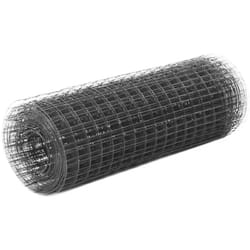 vidaXL Grillage acier avec revêtement en PVC 25x0,5 m gris - TU