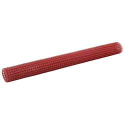 Vidaxl - Grillage Acier avec revêtement en pvc 10x1,5 m Rouge