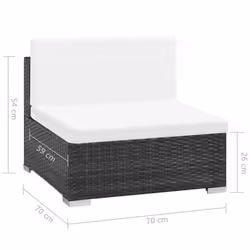 VidaXL 44596 ensemble de meubles de jardin - Vue supplémentaire 7