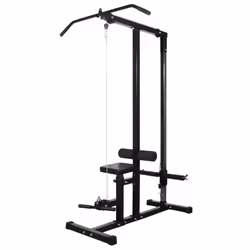 vidaXL Tour de musculation avec jeu d'haltères et poids 60,5 kg - TU - Vue supplémentaire 2