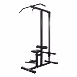 VidaXL 275356 banc de musculation Rack d'alimentation/de base Gym, Maison Noir - Vue supplémentaire 3
