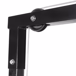 VidaXL 275356 banc de musculation Rack d'alimentation/de base Gym, Maison Noir - Vue supplémentaire 6