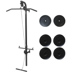 Tour de musculation murale avec plaques de poids 40 kg vidaXL