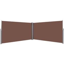 Vidaxl - Auvent latéral rétractable 160 x 600 cm Marron