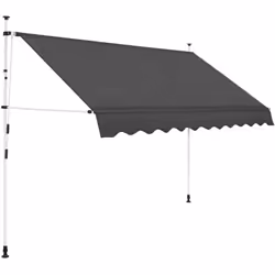 Description générale Cet auvent rétractable est parfait pour une utilisation devant les fenêtres, sur la terrasse, le balcon  ...