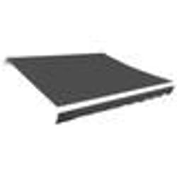 vidaXL Toile dAuvent Anthracite 500x300 cm Voile dOmbrage Protection Soleil 143712