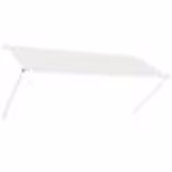 vidaXL Auvent rétractable 300x150 cm Crème - TU