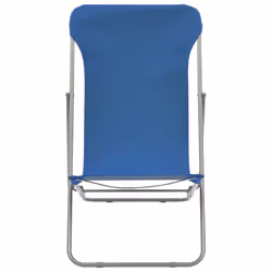 VidaXL 44358 chaise d'extérieur Terrace Oxford, Polyvinyl chloride (PVC), Acier Bleu