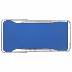 VidaXL 44358 chaise d'extérieur Terrace Oxford, Polyvinyl chloride (PVC), Acier Bleu - Vue supplémentaire 6