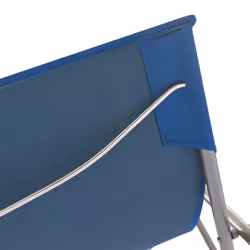 VidaXL 44358 chaise d'extérieur Terrace Oxford, Polyvinyl chloride (PVC), Acier Bleu - Vue supplémentaire 7