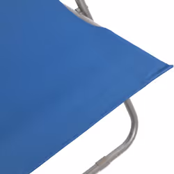 VidaXL 44358 chaise d'extérieur Terrace Oxford, Polyvinyl chloride (PVC), Acier Bleu - Vue supplémentaire 8