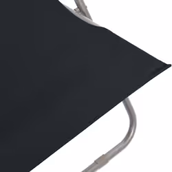 VidaXL 44359 chaise d'extérieur Terrace Oxford, Polyvinyl chloride (PVC), Acier Noir - Vue supplémentaire 8