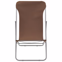 VidaXL 44362 chaise d'extérieur Terrace Oxford, Polyvinyl chloride (PVC), Acier Marron