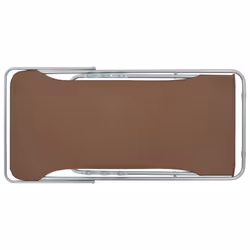 VidaXL 44362 chaise d'extérieur Terrace Oxford, Polyvinyl chloride (PVC), Acier Marron - Vue supplémentaire 6