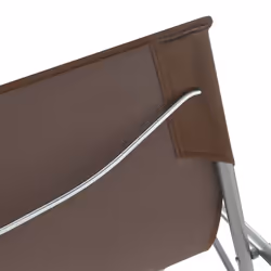 VidaXL 44362 chaise d'extérieur Terrace Oxford, Polyvinyl chloride (PVC), Acier Marron - Vue supplémentaire 7