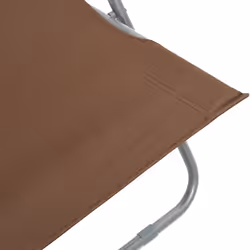 VidaXL 44362 chaise d'extérieur Terrace Oxford, Polyvinyl chloride (PVC), Acier Marron - Vue supplémentaire 8
