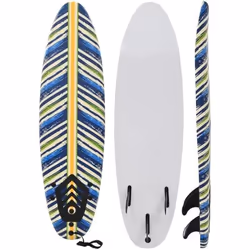vidaXL Planche de surf 170 cm Design de feuille - TU