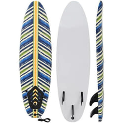 vidaXL Planche de surf 170 cm Design de feuille - TU