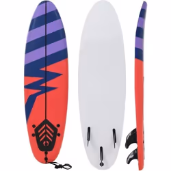 vidaXL Planche de surf 170 cm Rayure - TU