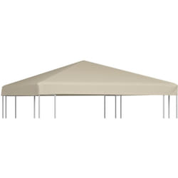 Vidaxl - Couverture de toit de belvédère 310 g / m² 3x3 m Beige