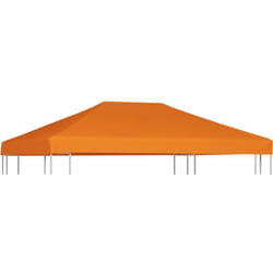 Vidaxl - Toile supérieure de belvédère 310 g / m² 4 x 3 m Orange