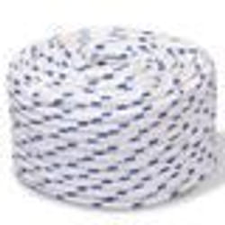 vidaXL Corde de bateau Polypropylène 6 mm 500 m Blanc - TU