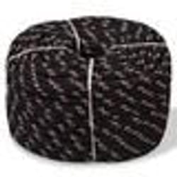 vidaXL Corde de bateau Polypropylène 14 mm 250 m Noir - TU