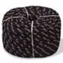 vidaXL Corde de bateau Polypropylène 16 mm 250 m Noir - TU