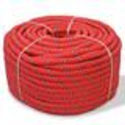 vidaXL Corde de bateau Polypropylène 6 mm 500 m Rouge - TU