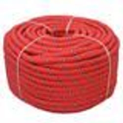 vidaXL Corde de bateau Polypropylène 18 mm 50 m Rouge - TU