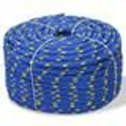 vidaXL Corde de bateau Polypropylène 14 mm 250 m Bleu - TU
