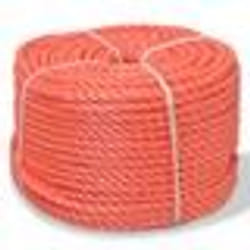vidaXL Corde torsadée Polypropylène 8 mm 500 m Orange - TU